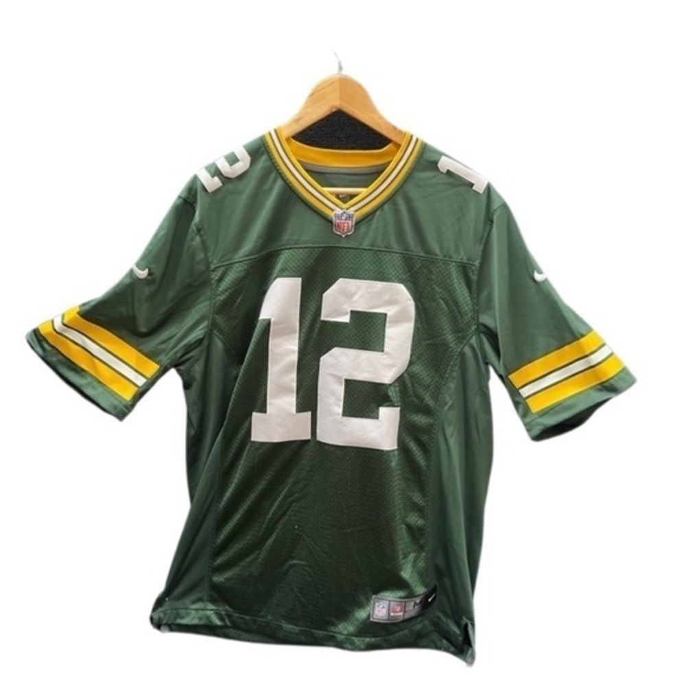 Aaron Rodgers Green Bay‎ Packers Jersey #12 Mens Medium